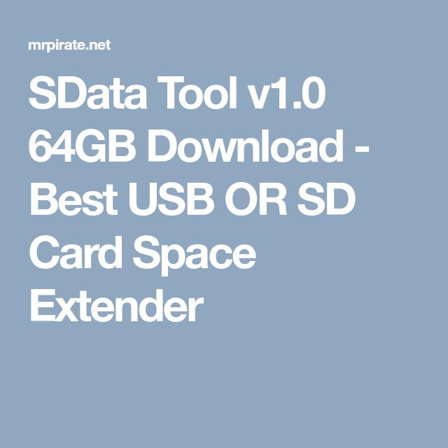 sdata tool 64gb download